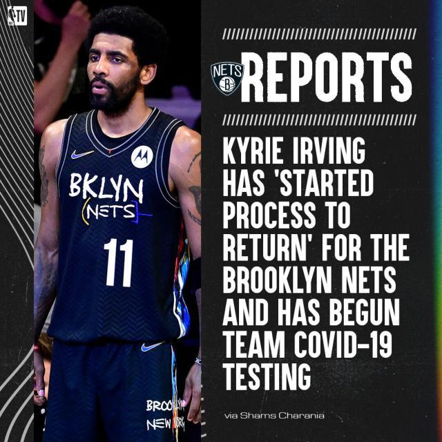 欧文即将复出！缺兵少将让篮网妥协 欧文只打客场